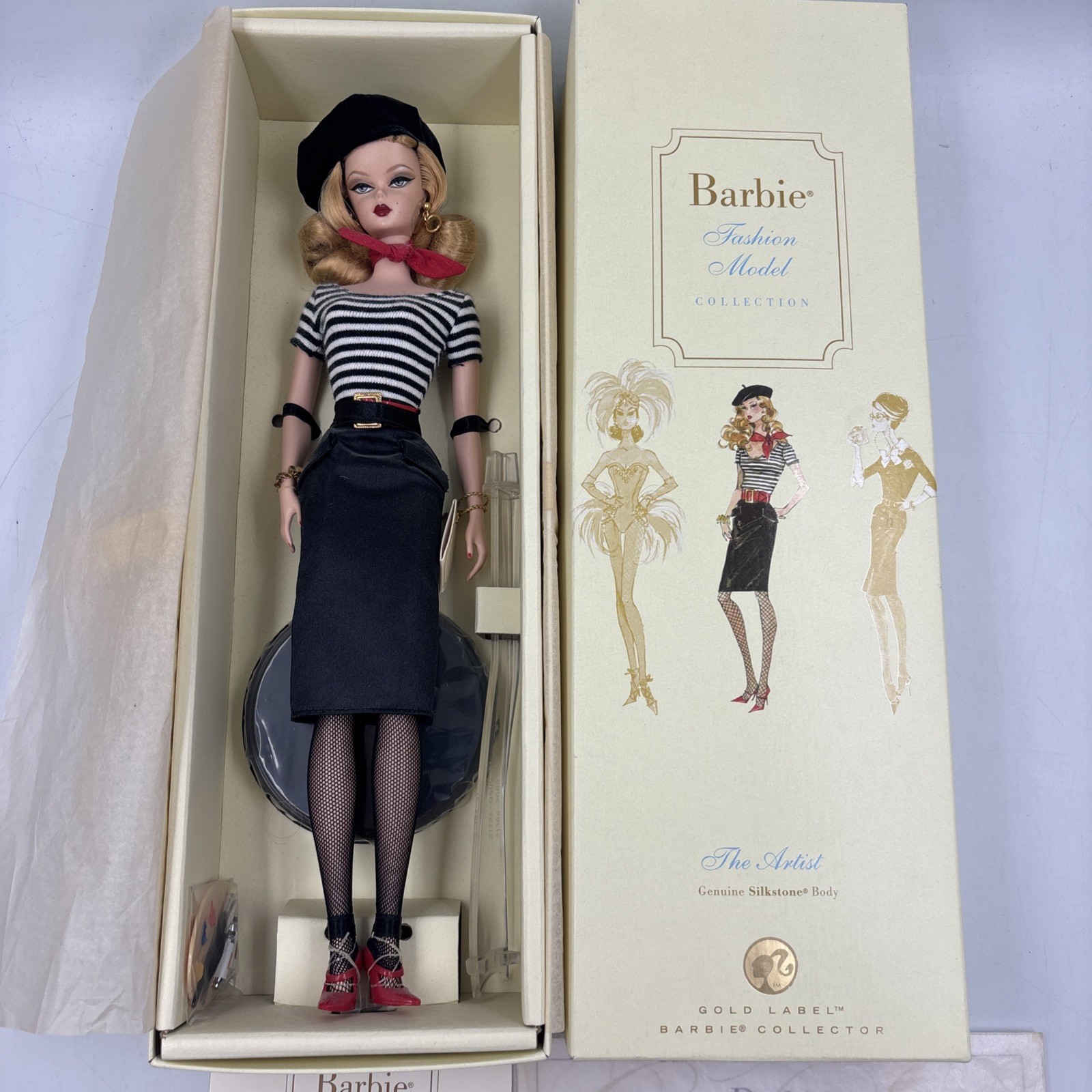Куклы The Artist Barbie Fashion Model Collection Silkstone Gold Label 2008 #M4973