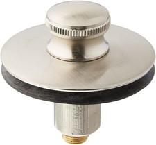 38516-BN Push Pull Replacement Stopper with 5/16 3/8 Pins, Brushed Nickel