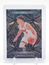 PELLE LARSSON 2024-25 OBSIDIAN ROOKIE #144 MIAMI HEAT BASKETBALL Q5722