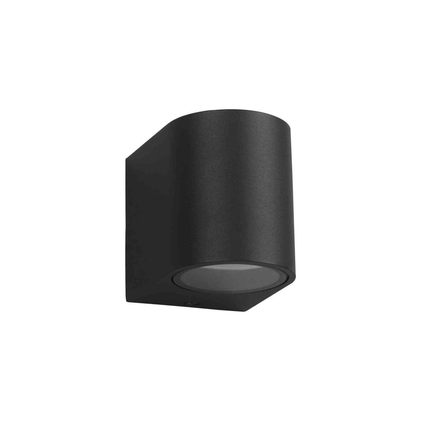Rackhams Black Ovalis Garden Wall Lamp 1Xgu10 Ip44 - Image 2