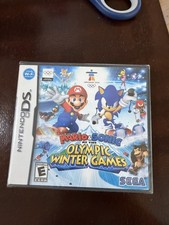 Mario & Sonic at the Olympic Winter Games Nintendo DS 2009 NEW Factory Sealed