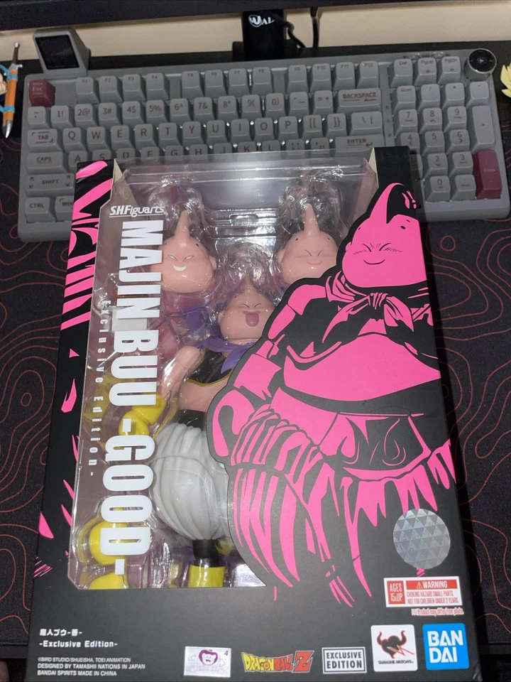 SH Figuarts Good Majin Buu Evento Exclusivo con Cabezal DLC de Super Buu Foto 2 de 4
