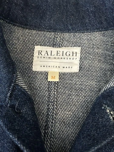 Raleigh Denim Workshop Men’s Jacket Size Medium ￼ image 2