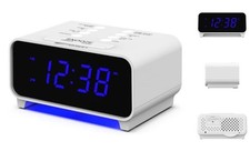 CKS1500 SmartSet Dual Alarm Clock Radio with AM/FM, 0.9  Blue LED Display, 4
