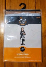 Hyde and Eek Boutique Skeleton Halloween Costume, 4T to 5T