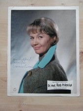 Liselotte powder autograph signed 24x30 cm cinema poster lobby card "Job Praet"