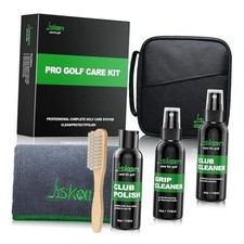 Pro Golf Care Kit System Includes Golf Grip Cleaner Club Cleaner Club Polish