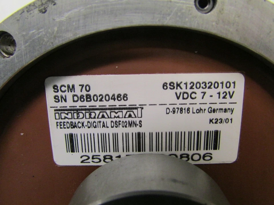 Indramat 6SK120320101 DSF02MN-S SCM 70 - Image 4 of 4