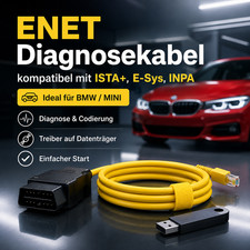 BMW ISTA 4.60.13 Diagnose Set USB f�r BMW MINI F G I Reihe OBD2 Kabel Coding