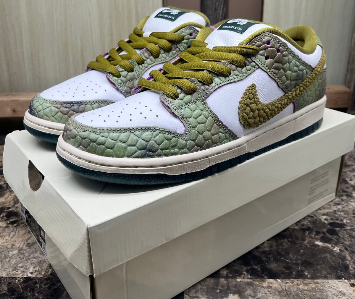 Size 9 - Alexis Sablone x Nike Dunk SB Low Chameleon for sale