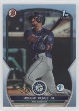 2023 Bowman 1st Edition Sky Blue Foil Robert Perez Jr #BPPF-124 0m4q