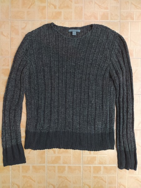JOHN VARVATOS LİNEN HÄKEL STRICK PULLOVER GR. S