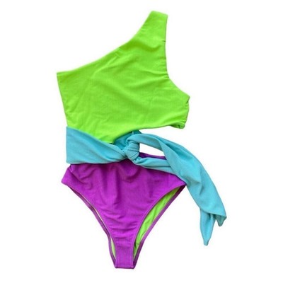 NWT Beach Riot Carlie Swimsuit in Cool Combo XS New With Tags Sold Out