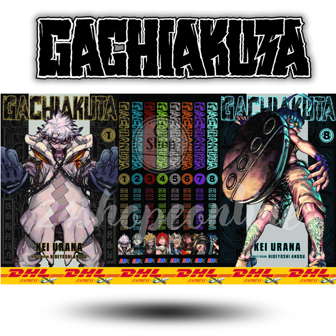 Gachiakuta NEW Manga Vol. 1-8 Full Set English Version Comic Books