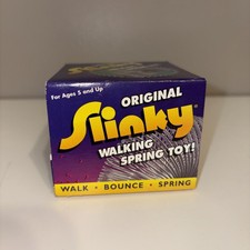 Original Slinky Vintage Toy. Walking Spring Toy. James Industries NIB!