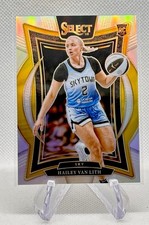 2025 Panini Select WNBA Hailey Van Lith Concourse Silver Prizm RC #30 - Sky/Sun