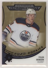 2020-21 Upper Deck Ultimate Collection Introductions Gold 17/49 Tyler Benson z6b