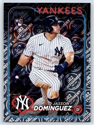 2024 Topps Jasson Dominguez Rookie 582 Montgomery Club Parallel RC #60