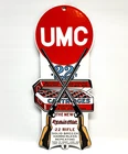 Union Metallic Cartridge Company - Vintage Porcelain Sign - UMC .22 Cartridge