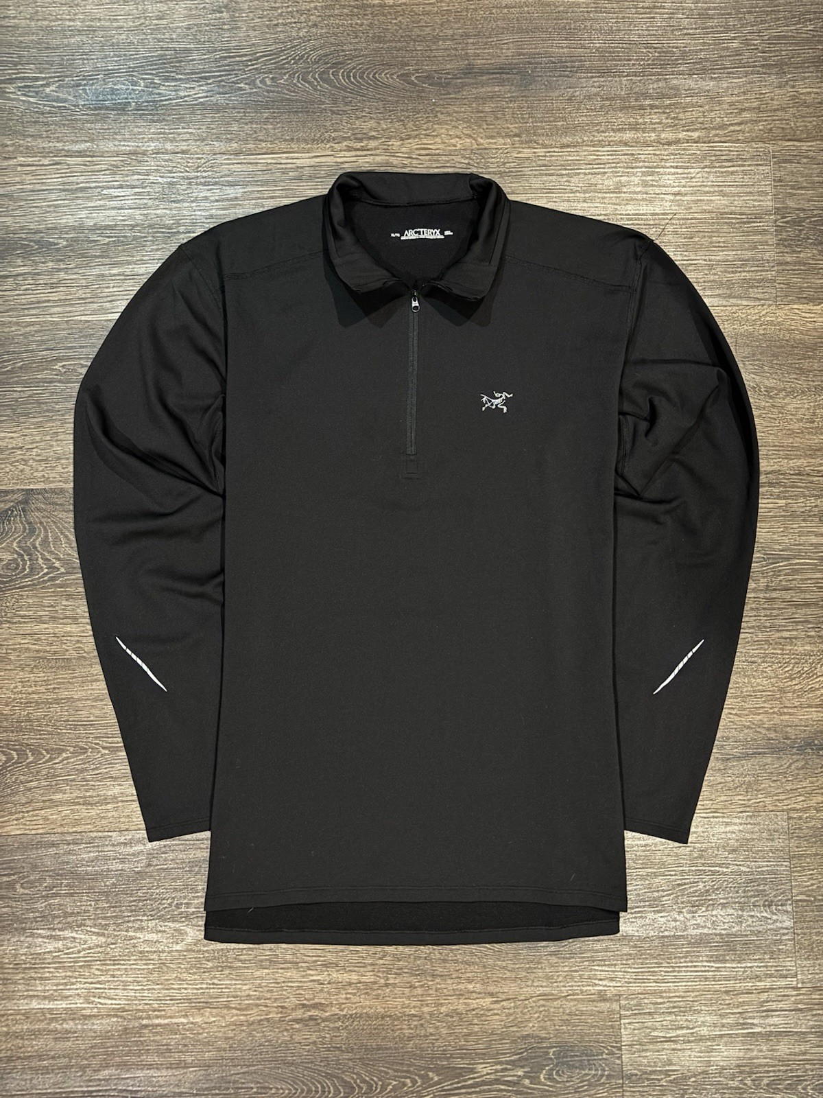 Arc'teryx Pullover leggero quarto zip vintage escursionismo outdoor giacca XL