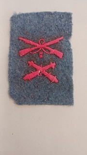 Insigne Tissu Français Bleu Horizon WW1