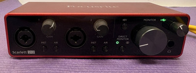 Focusrite Scarlett 2i2 3rd Gen. 2-Channel USB Audio Interface | eBay