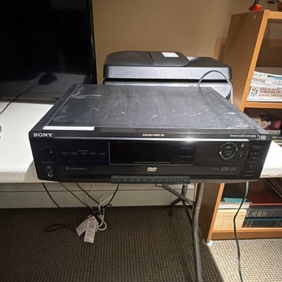 Sony DVP-CX860 DVD/CD Player 5.1 Output Black w/ Optical Coax Component