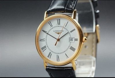 [Fast neuwertig] Longines Grand Classic L4.720.2 weißes Zifferblatt Datum...