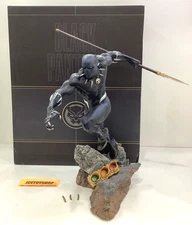 MARVEL SIDESHOW AVENGERS ASSEMBLE BLACK PANTHER 1:4 ORIGINAL BOX LTD 296/1000