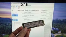 SAMSUNG 512GB M2 NVMe 2280 MZ-VLB5120 MZVLB512HAJQ-000L7 Health Good 94 