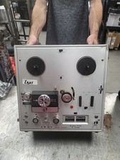 Vintage Akai X-150D Reel to Reel Tape Recorder Deck, Walnut Case Tested Working