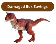 Jurassic World Action Attack Carnotaurus DAMAGED PACKAGING