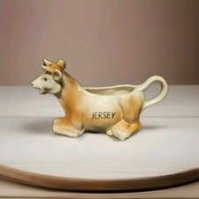 Vintage Jersey Cow Milk Jug