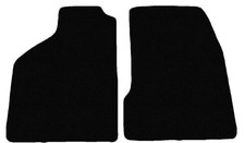 Vorne Autoteppiche für Seat Cordoba I, II, III 1993-2002, Schwarz Velour