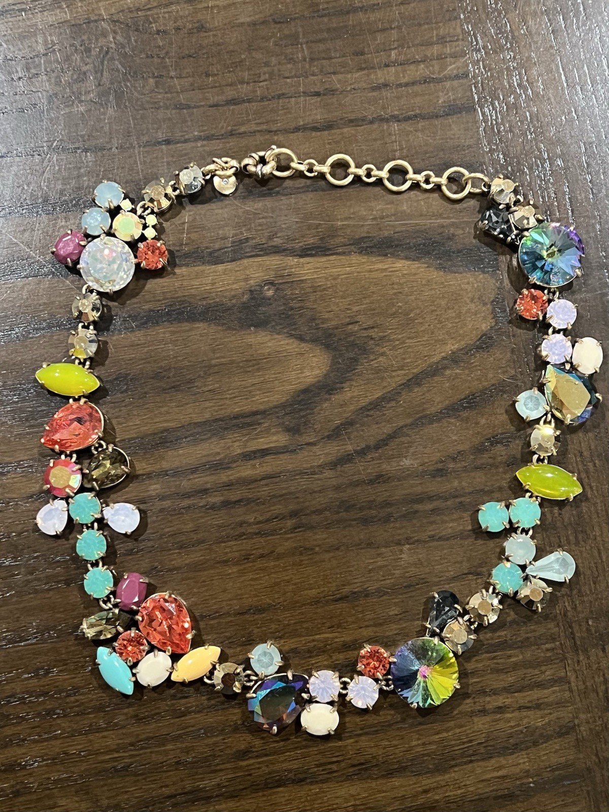 J Crew Statement Multicolored Necklace - image 1
