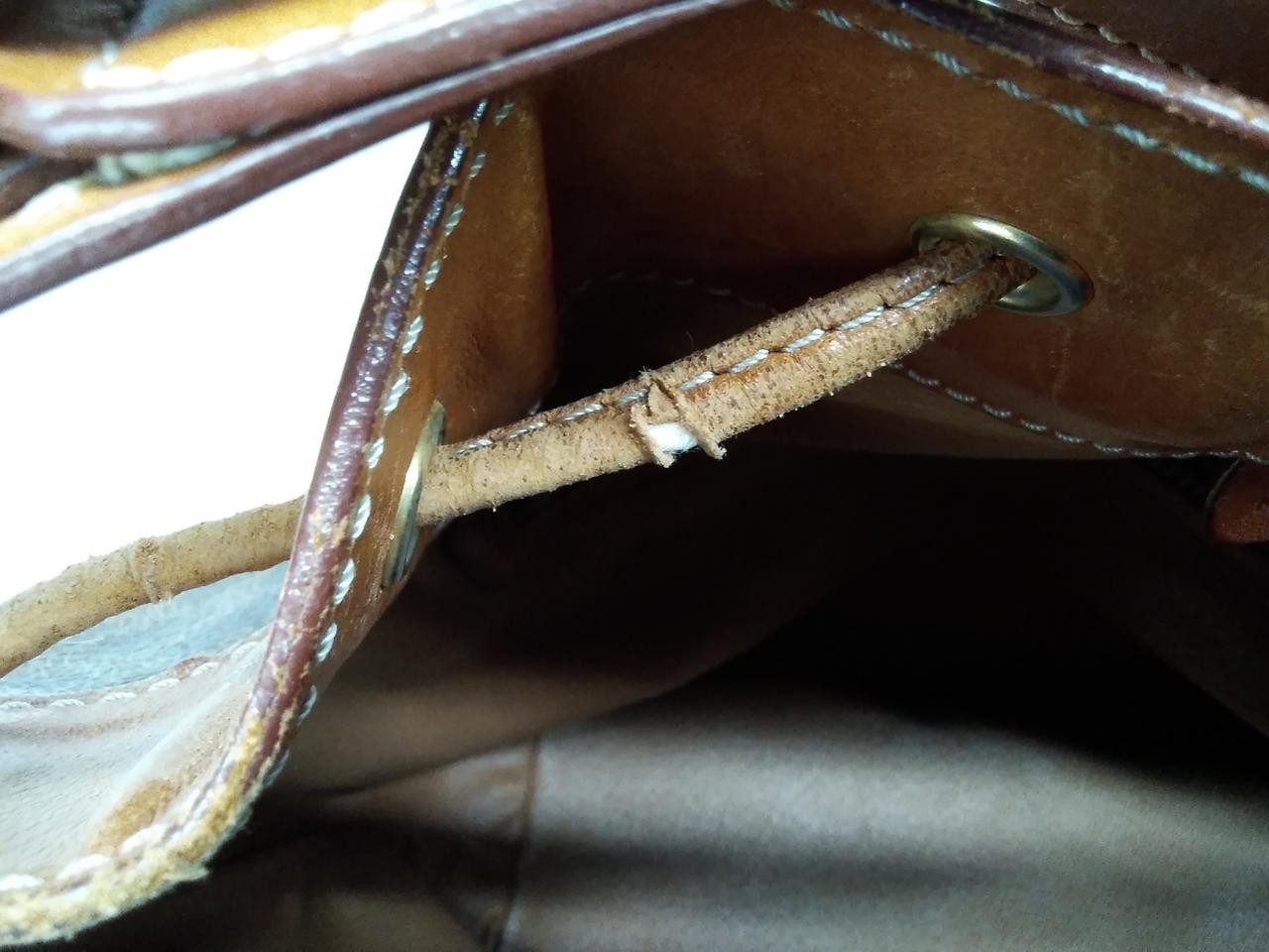 Drawstring Shoulder Bag Model Macadam Pattern M92… - image 7