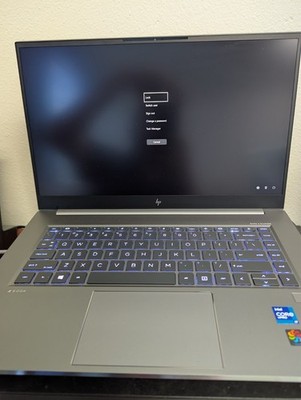 HP ZBook 15.6'' G8 Laptop   32GB RAM, 1TB SSD, RTX 3070, 4K Display - 06LV