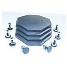 Auto Lift Parts 6-ply 8-sided Rubber Arm Pads For Challenger Vbm Lifts -