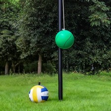 Tetherball Set, Tetherball Ball and Rope, 12 FT Adjustable Tetherball Pole....