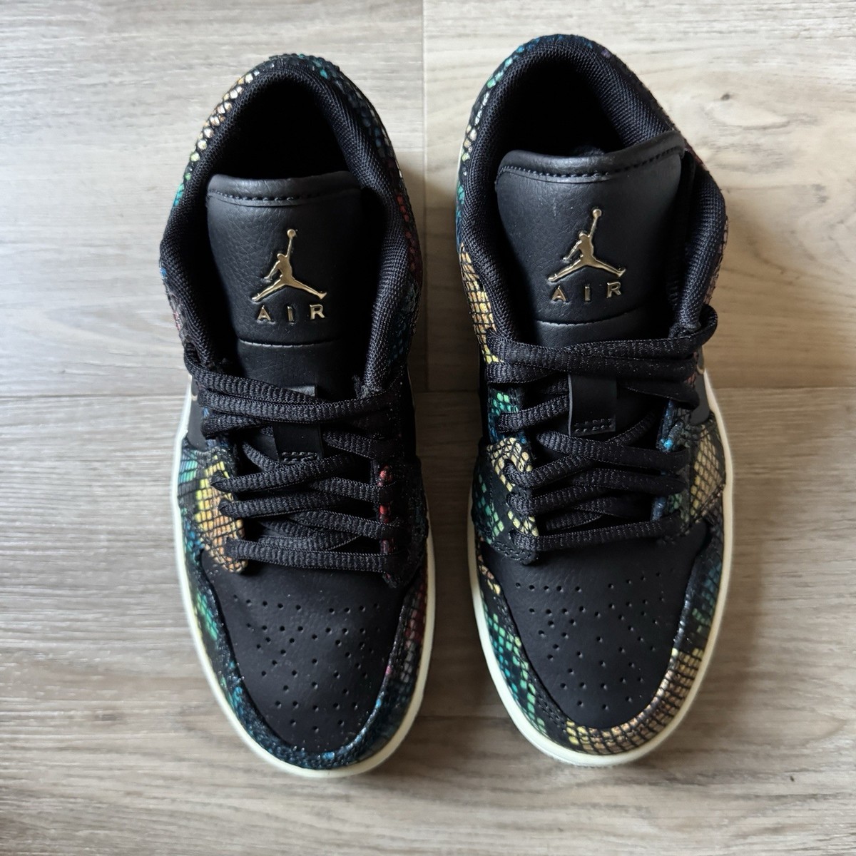Air Jordan Air Jordan 1 Low 'Multi Snakeskin' CW5580-001 Women's