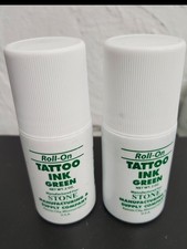 tattoo ink green  pack of 2 