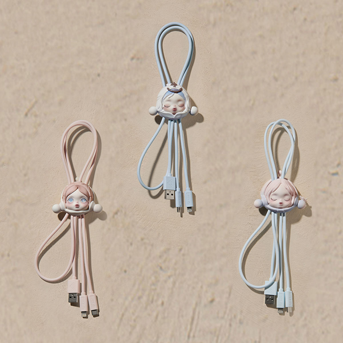 Authentic Skullpanda The Paradox Series Cable 39.37inches Hot Cute