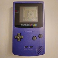 Nintendo Game Boy Color Grape Purple Colour Fully Tested & Working