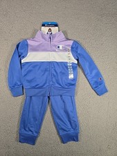 Champion Toddler Girls 2-Piece Active Track Set Size 2T Lavender