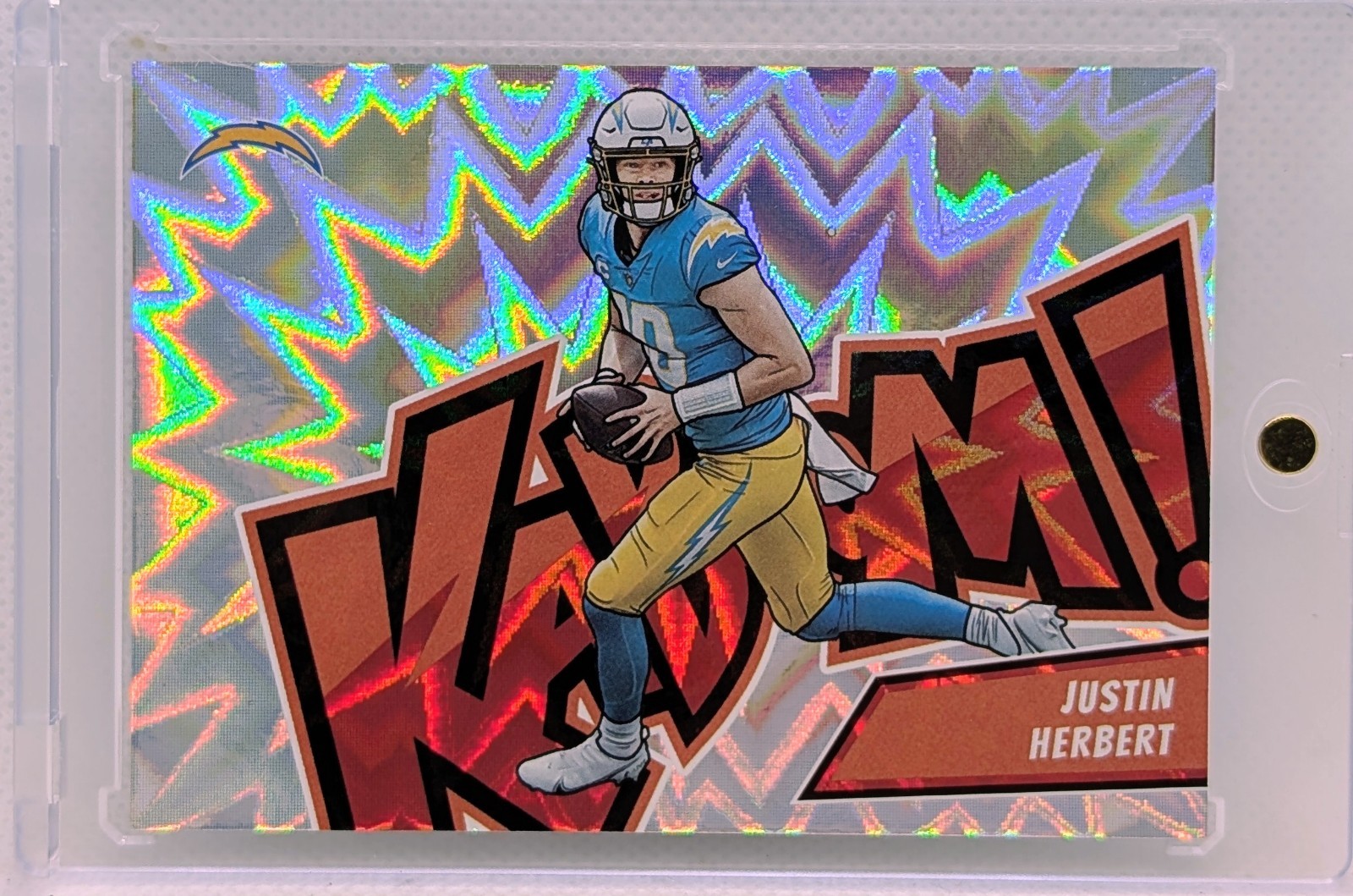 2023 Panini Absolute - Kaboom! Horizontal Justin Herbert #2