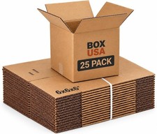 100 6x6x6 Cardboard Mailers Mailing Packing Shipping Boxes 6 x 6 x 6