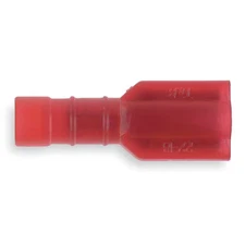 Sta-Kon 18Ra-2577 Female Disconnect, Red, 22 To 18 Awg, Pk100