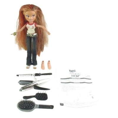 BRATZ Magic Hair Yasmin Doll Outfit Hair Accessories MGA Entertainment 2001