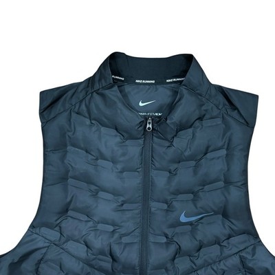 Nike Therma-Fit ADV Repel Aeroloft Down Zip Running Vest, Size
