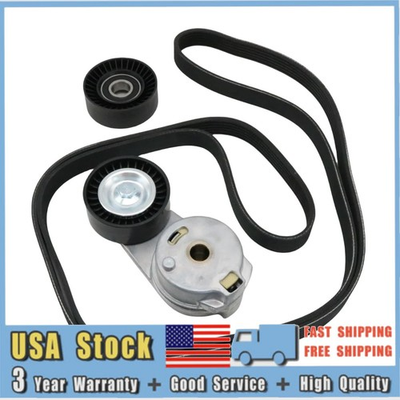 #ad #ad Serpentine Belt Drive Component Kit for Chrysler 300 Dodge Durango Charger 6.4L $173.39